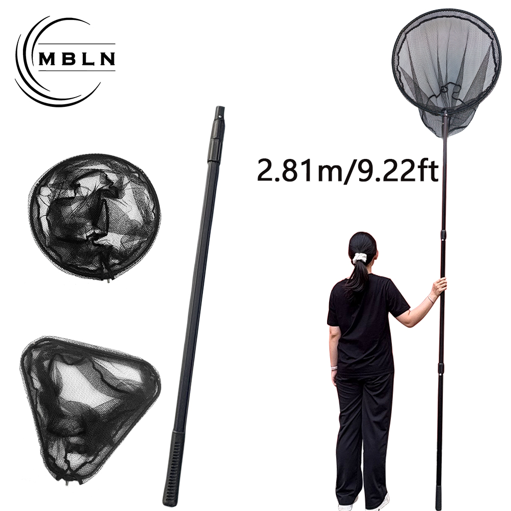 Fishing Equipment Brands - Siatka rybacka MBLN, 2.8m, bardzo długa,