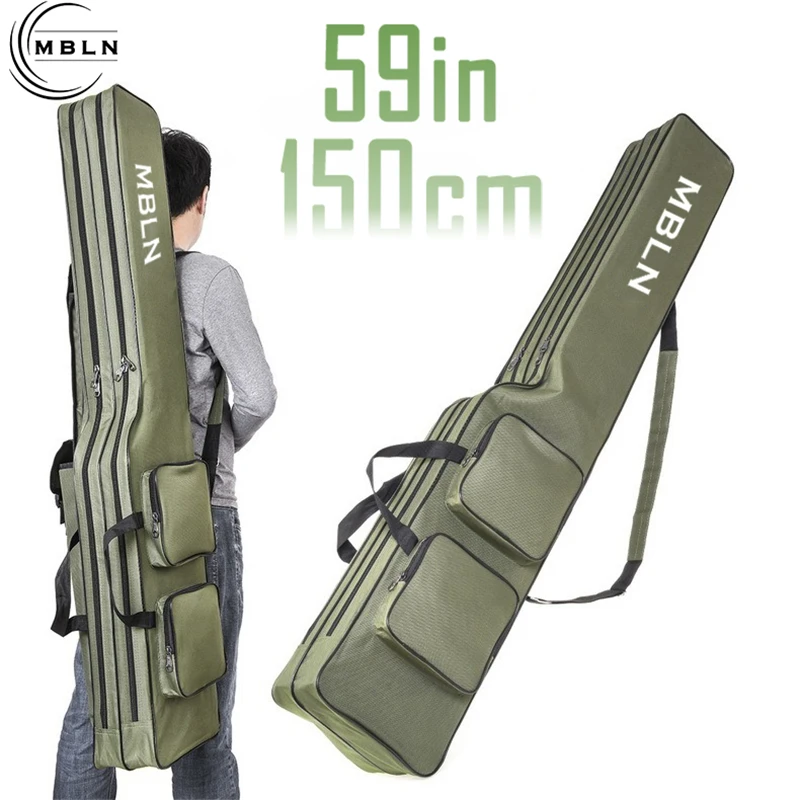Fishing Equipment Brands - Marka MBLN, składana torba na wędkę