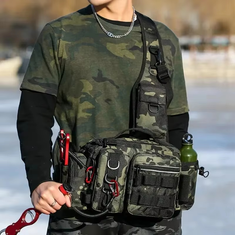 Fishing Equipment Bag - Torba taktyczna outdoorowa na pas, do