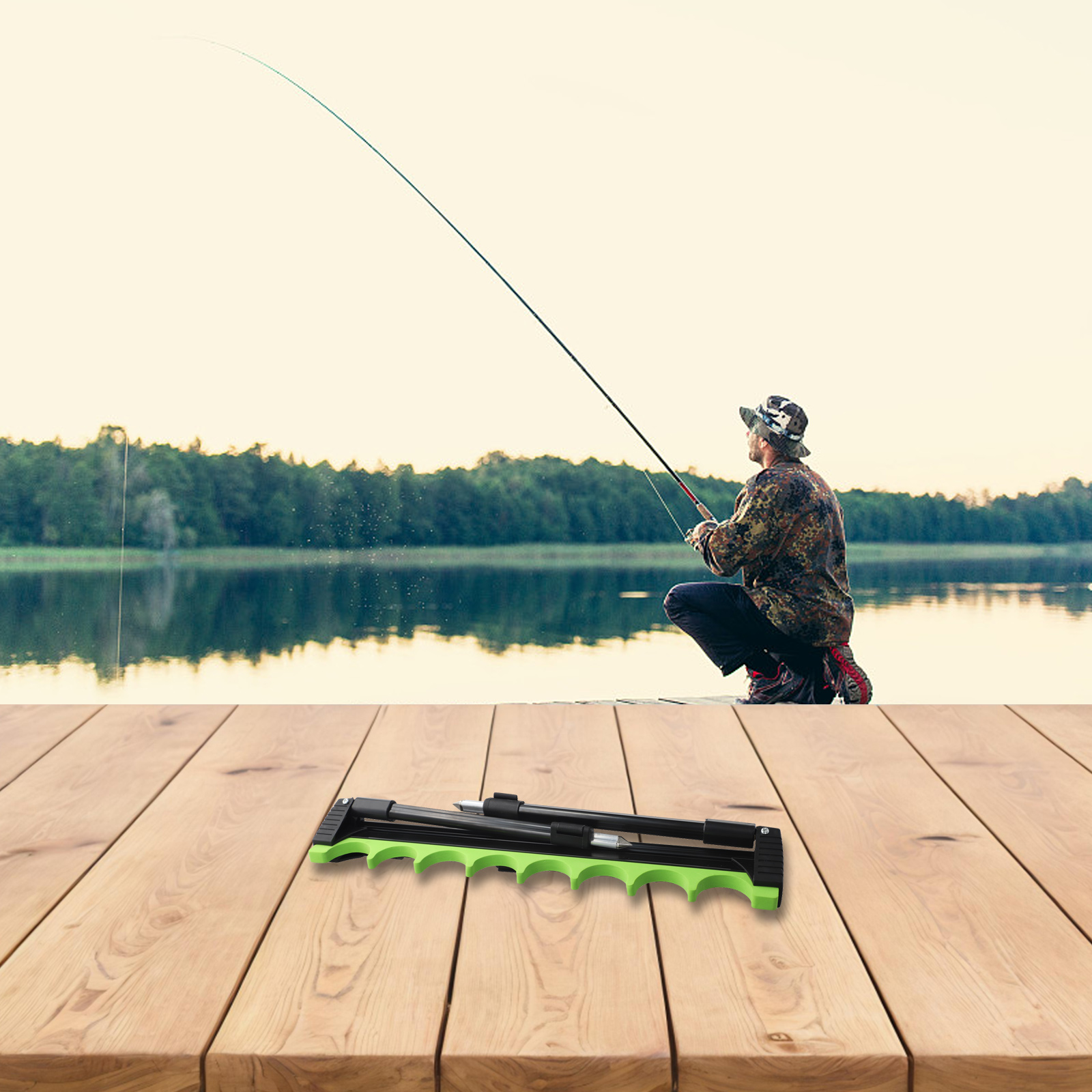 4-nóżkowy uchwyt na wędki tele – Fishing Equipment Carp recenzja i cena